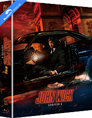 John Wick: Chapter 4 (2023) - Novamedia Exclusive #043 Limited Edition Fullslip B Steelbook (KR Import ohne dt. Ton) Blu-ray