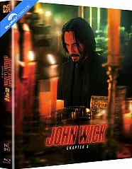 John Wick: Chapter 4 (2023) - Novamedia Exclusive #043 Limited Edition Lenticular Slip Steelbook (KR Import ohne dt. Ton) Blu-ray