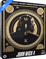 John Wick: Chapter 4 4K - Limited Edition Steelbook (4K UHD + Blu-ray) (NL Import ohne dt. Ton) Blu-ray