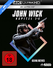 John Wick: Kapitel 1-4 Collection 4K  (4 4K UHD) Blu-ray