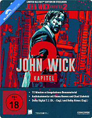 John Wick: Kapitel 2 (2017) - Limited Edition Steelbook (CH Import) Blu-ray