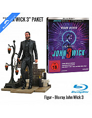 John Wick: Kapitel 3 (Limited Steelbook Edition inkl. John Wick Statue) Blu-ray