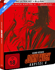 John Wick: Kapitel 4 4K (Limited Steelbook Edition) (4K UHD + Blu-ray)