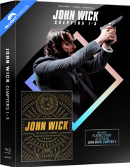 John Wick Triple Feature - Walmart Exclusive Playing Cards Edition (Blu-ray + DVD + Digital Copy) (Region A - US Import ohne dt. Ton) Blu-ray
