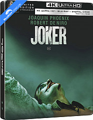 Joker (2019) 4K - Walmart Exclusive Limited Edition Steelbook (4K UHD + Blu-ray + Digital Copy) (US Import ohne dt. Ton) Blu-ray