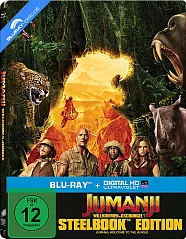 Jumanji: Willkommen im Dschungel (Limited Steelbook Edition) (Blu-ray + Digital HD)