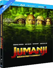 Jumanji: Bienvenue dans la Jungle 3D (Blu-ray 3D + Blu-ray + Digital Copy) (FR Import) Blu-ray