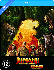 Jumanji: Bienvenue dans la Jungle - Édition Limitée Steelbook (Blu-ray + Digital Copy) (FR Import) Blu-ray