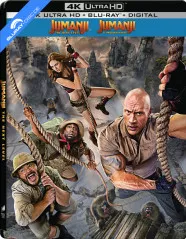 Jumanji: The Next Level 4K - Best Buy Exclusive Limited Edition Steelbook (4K UHD + Blu-ray + Digital Copy) (CA Import ohne dt. Ton) Blu-ray