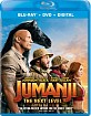 Jumanji - The Next Level (Blu-ray + DVD + Digital Copy) (US Import ohne dt. Ton) Blu-ray