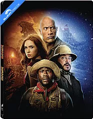 Jumanji: vár a dzsungel + Jumanji: a következő szint - Limited Edition Steelbook (HU Import ohne dt. Ton) Blu-ray