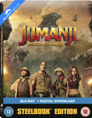 Jumanji: Welcome to the Jungle - Limited Edition Steelbook (Blu-ray + Digital Copy) (UK Import ohne dt. Ton) Blu-ray