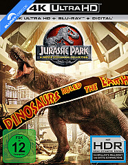 Jurassic Park 1-4 (25th Anniversary Collection) (Limited Steelbook Edition) (4 4K UHD + 4 Blu-ray + Digital) Blu-ray