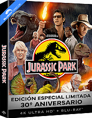 Jurassic Park 4K - Edición Especial 30º Aniversario Metálica (4K UHD + Blu-ray) (ES Import) Blu-ray