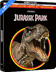 Jurassic Park 4K - Édition 30ème Anniversaire Boîtier Steelbook (4K UHD + Blu-ray) (FR Import) Blu-ray