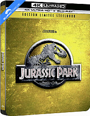 Jurassic Park 4K - Édition Boîtier Steelbook (Neuauflage) (4K UHD + Blu-ray) (FR Import) Blu-ray