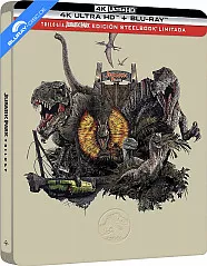 Jurassic Park: Trilogía 4K - Edición Metálica (4K UHD + Blu-ray) (ES Import) Blu-ray