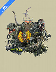 Jurassic Park: Trilogy 4K - Limited Edition Steelbook (4K UHD) (UK Import ohne dt. Ton) Blu-ray