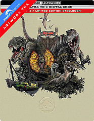 Jurassic Park: Trilogy 4K - Édition Limitée Steelbook (4K UHD) (FR Import ohne dt. Ton) Blu-ray