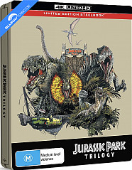 Jurassic Park: Trilogy 4K - JB Hi-Fi Exclusive Limited Edition Steelbook (4K UHD) (AU Import ohne dt. Ton) Blu-ray