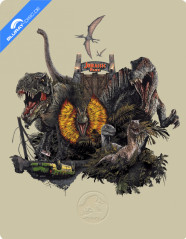 Jurassic Park: Trilogy 4K - Limited Edition Steelbook (4K UHD) (UK Import ohne dt. Ton) Blu-ray