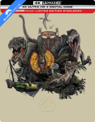 Jurassic Park: Trilogy 4K - Limited Edition Steelbook (4K UHD + Digital Copy) (US Import ohne dt. Ton) Blu-ray