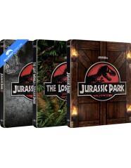 Jurassic Park Trilogy - Amazon Exclusive Limited Edition Steelbook Set (JP Import) Blu-ray