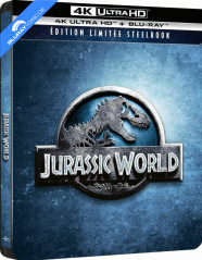 Jurassic World (2015) 4K - Édition Limitée Steelbook (4K UHD + Blu-ray) (FR Import) Blu-ray