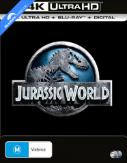 Jurassic World (2015) 4K - JB Hi-Fi Exclusive Limited Edition Steelbook (4K UHD + Blu-ray + Digital Copy) (AU Import) Blu-ray