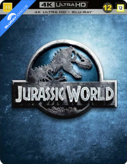 Jurassic World (2015) 4K - Limited Edition Steelbook (4K UHD + Blu-ray) (FI Import) Blu-ray