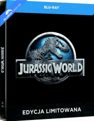 Jurassic World (2015) - Limited Edition Steelbook (PL Import ohne dt. Ton) Blu-ray