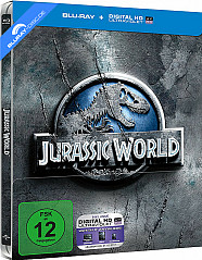 Jurassic World (2015) (Limited Steelbook Edition) (Blu-ray + UV Copy) (Cover A)