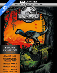 Jurassic World: 5 Movie Collection 4K - Limited Edition Steelbook (4K UHD + Bonus Blu-ray + Digital Copy) (US Import ohne dt. Ton) Blu-ray