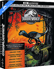 Jurassic World: 5 Movie Collection 4K (Neuauflage) (4K UHD + Blu-ray) (IT Import) Blu-ray