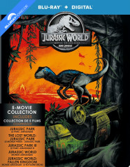 Jurassic World: 5 Movie Collection - Limited Edition Steelbook (CA Import ohne dt. Ton) Blu-ray