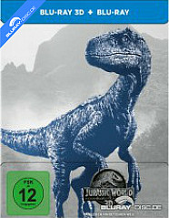 Jurassic World: Das gefallene Königreich 3D - Limited Steelbook Edition (Blu-ray 3D + Blu-ray) Blu-ray