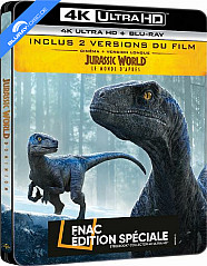 Jurassic World: Le Monde d'Après (2022) 4K - Theatrical and Extended Edition - FNAC Exclusive Édition Spéciale Steelbook (4K UHD + Blu-ray) (FR Import ohne dt. Ton) Blu-ray