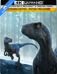 Jurassic World Dominion 4K - Theatrical and Extended Edition - Limited Edition Steelbook (4K UHD + Blu-ray + Digital Copy) (CA Import ohne dt. Ton) Blu-ray