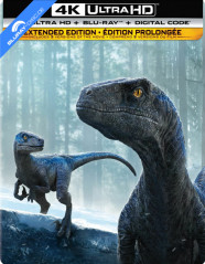 Jurassic World Dominion (2018) 4K - Theatrical and Extended Edition - Limited Edition Steelbook (4K UHD + Blu-ray + Digital Copy) (CA Import ohne dt. Ton) Blu-ray