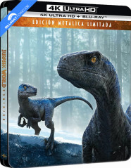 Jurassic World: Dominion (2022) 4K - Theatrical and Extended Edition - Edición Metálica Limitada (4K UHD + Blu-ray) (ES Import ohne dt. Ton) Blu-ray