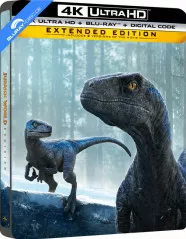 Jurassic World Dominion (2022) 4K - Theatrical and Extended Edition - Limited Edition Steelbook (4K UHD + Blu-ray + Digital Copy) (US Import ohne dt. Ton) Blu-ray