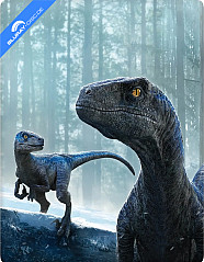 Jurassic World Dominion 4K - Theatrical and Extended Edition - Zavvi Exclusive Limited Edition Steelbook (4K UHD + Blu-ray) (UK Import ohne dt. Ton) Blu-ray