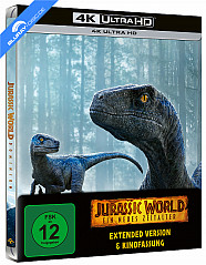 Jurassic World: Ein neues Zeitalter 4K (Extended Edition) (Limited Steelbook Edition) (4K UHD) Blu-ray