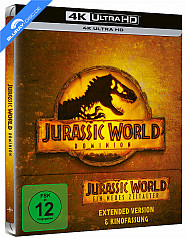 Jurassic World: Ein neues Zeitalter 4K (Extended Edition) (Limited Steelbook Edition) (Line Look) (4K UHD) Blu-ray