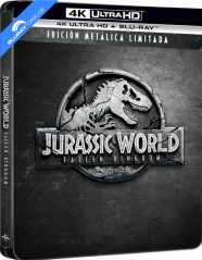 Jurassic World: El Reino Caído (2018) 4K - Edición Metálica Limitada (4K UHD + Blu-ray) (ES Import ohne dt. Ton) Blu-ray