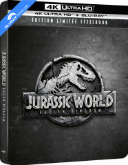 Jurassic World: Fallen Kingdom (2018) 4K - Édition Limitée Steelbook (Neuauflage) (4K UHD + Blu-ray) (FR Import ohne dt. Ton) Blu-ray