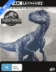 Jurassic World: Fallen Kingdom (2018) 4K - JB Hi-Fi Exclusive Limited Edition Steelbook (4K UHD + Blu-ray + Digital Copy) (AU Import ohne dt. Ton) Blu-ray