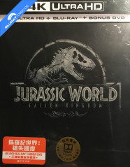 Jurassic World: Fallen Kingdom (2018) 4K - Limited Edition Fullslip Steelbook (4K UHD + Blu-ray) (HK Import ohne dt. Ton) Blu-ray