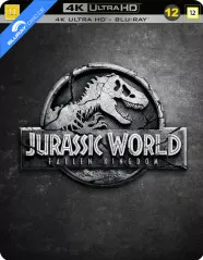 Jurassic World: Fallen Kingdom (2018) 4K - Limited Edition Steelbook (4K UHD + Blu-ray) (Neuauflage) (SE Import ohne dt. Ton) Blu-ray