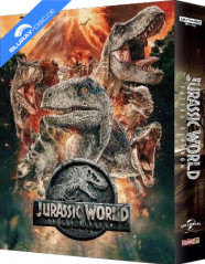 Jurassic World: Fallen Kingdom (2018) 4K - Only At Blufans #37 Limited Edition Box Edition Double Lenticular Fullslip Steelbook (4K UHD) (CN Import ohne dt. Ton) Blu-ray